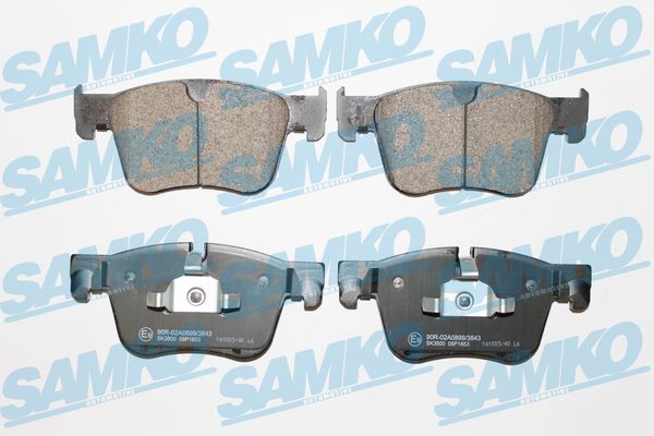 Brake Pad Set, disc brake - 5SP1853 SAMKO