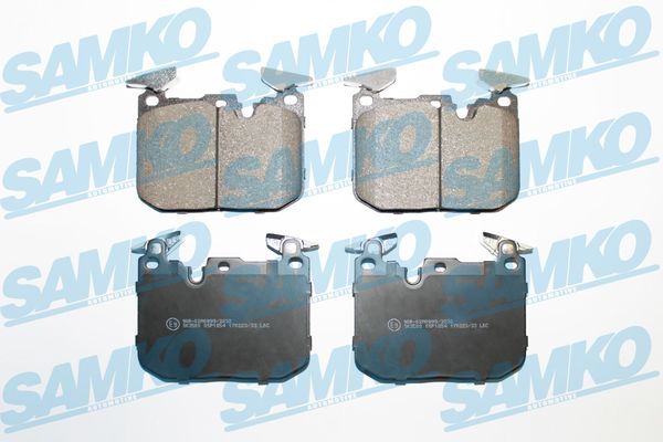 Комплект тормозных колодок, дисковый тормоз - 5SP1854 SAMKO