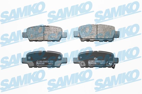 Kit pastiglie freno, Freno a disco - 5SP1862 SAMKO