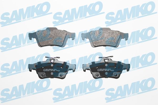 Brake Pad Set, disc brake - 5SP1882 SAMKO