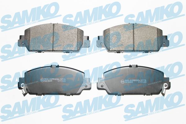 Kit pastiglie freno, Freno a disco - 5SP1886 SAMKO