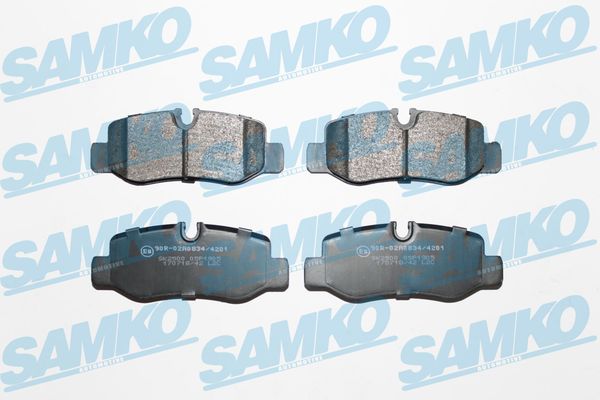 Brake Pad Set, disc brake - 5SP1905 SAMKO