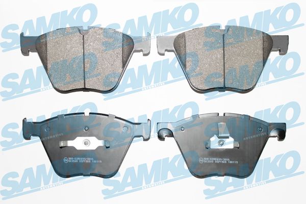 Brake Pad Set, disc brake - 5SP1908 SAMKO