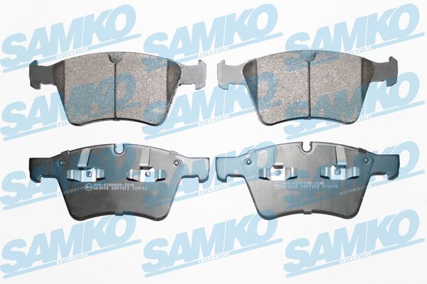Комплект тормозных колодок, дисковый тормоз - 5SP1912 SAMKO