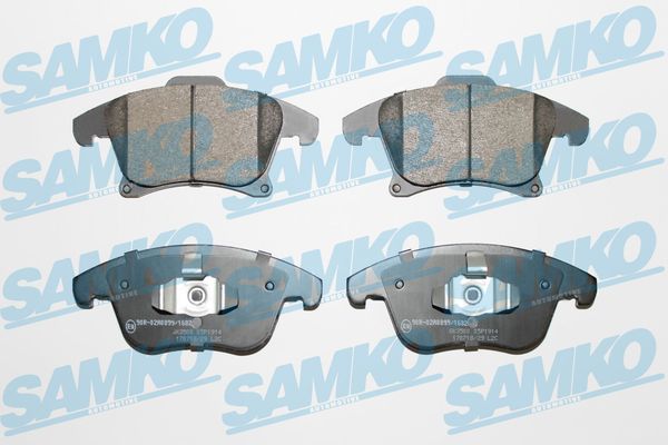 Brake Pad Set, disc brake - 5SP1914 SAMKO