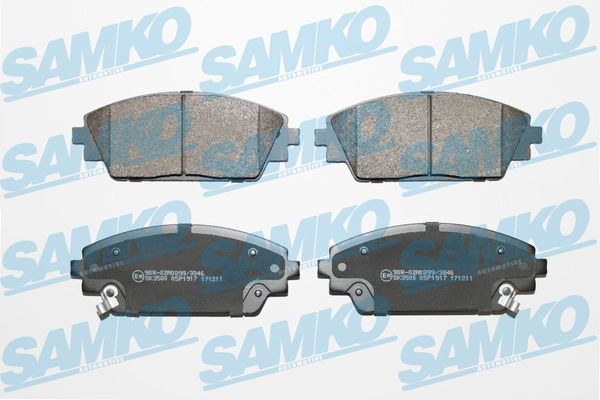 Kit pastiglie freno, Freno a disco - 5SP1917 SAMKO