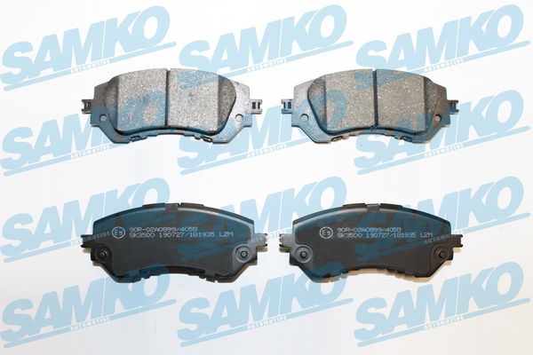 Kit pastiglie freno, Freno a disco - 5SP1935 SAMKO