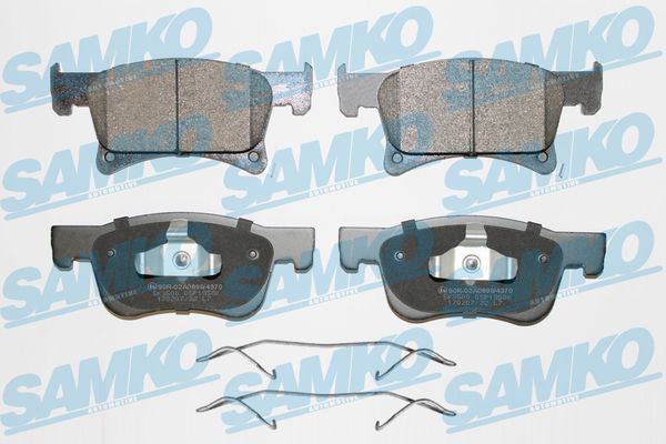 Brake Pad Set, disc brake - 5SP1958K SAMKO