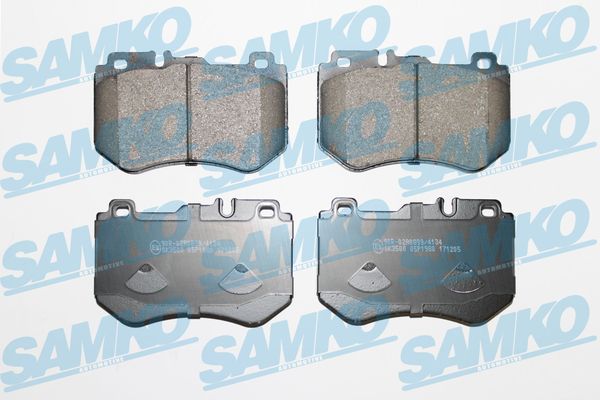 Brake Pad Set, disc brake - 5SP1980 SAMKO