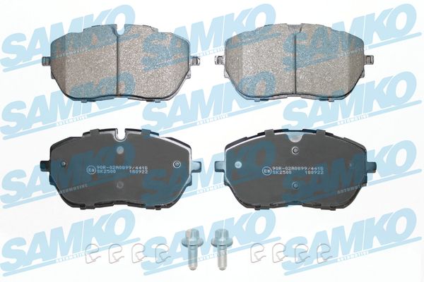 Brake Pad Set, disc brake - 5SP1982 SAMKO