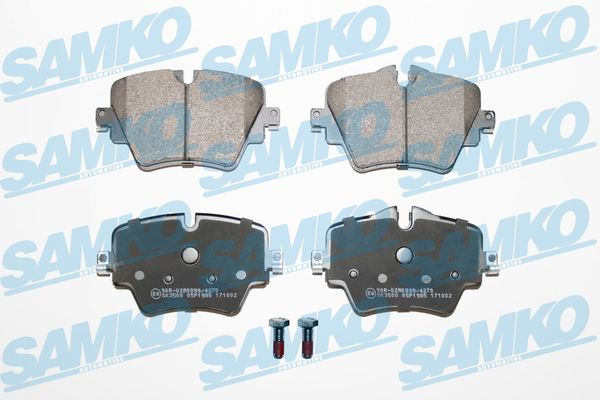 Brake Pad Set, disc brake - 5SP1985 SAMKO