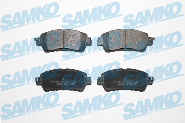 Brake Pad Set, disc brake - 5SP1990 SAMKO