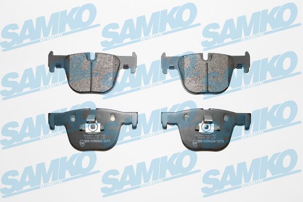 Brake Pad Set, disc brake - 5SP1993 SAMKO