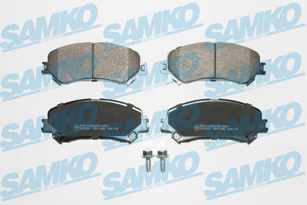 Brake Pad Set, disc brake - 5SP1996 SAMKO