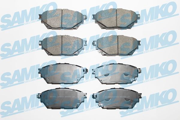 Kit pastiglie freno, Freno a disco - 5SP2000 SAMKO