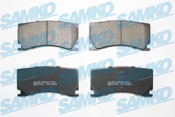Kit pastiglie freno, Freno a disco - 5SP2003 SAMKO
