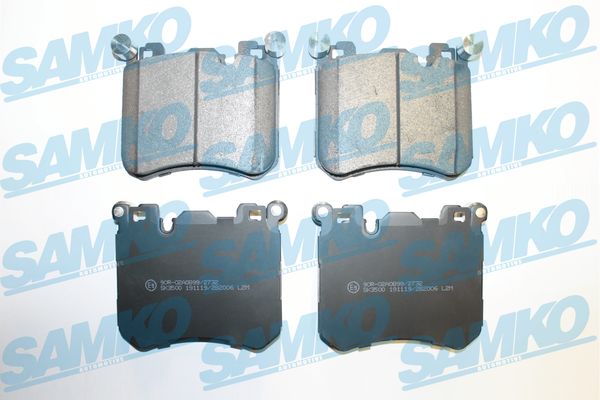 Brake Pad Set, disc brake - 5SP2006 SAMKO