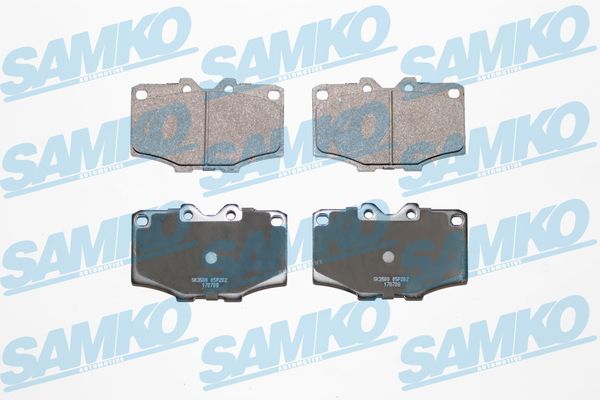 Kit pastiglie freno, Freno a disco - 5SP202 SAMKO