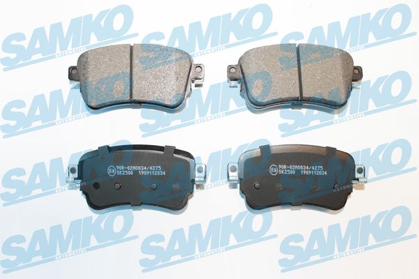 Brake Pad Set, disc brake - 5SP2034 SAMKO