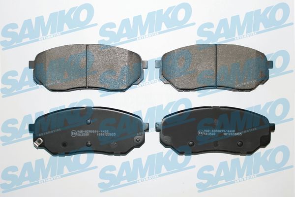 Brake Pad Set, disc brake - 5SP2035 SAMKO