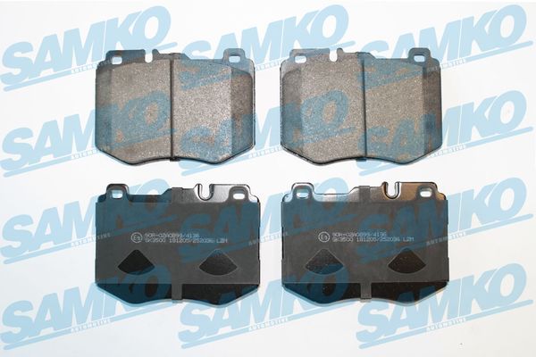 Brake Pad Set, disc brake - 5SP2036 SAMKO
