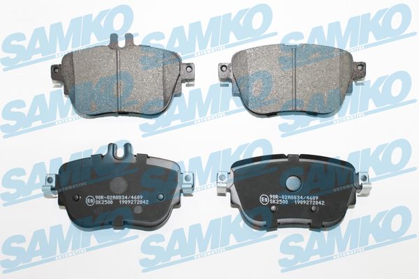 Brake Pad Set, disc brake - 5SP2042 SAMKO