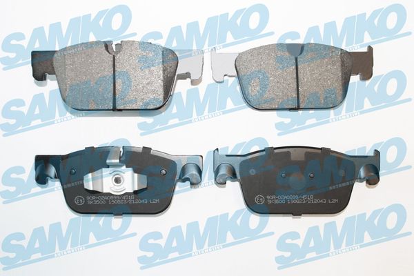 Kit pastiglie freno, Freno a disco - 5SP2043 SAMKO