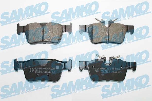 Brake Pad Set, disc brake - 5SP2044 SAMKO