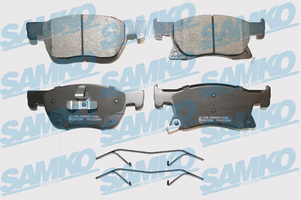 Brake Pad Set, disc brake - 5SP2048K SAMKO