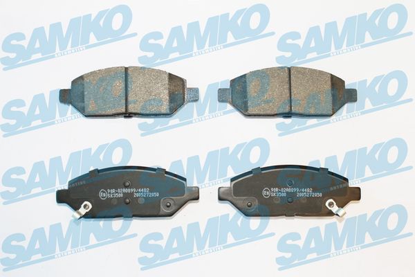 Kit pastiglie freno, Freno a disco - 5SP2050 SAMKO
