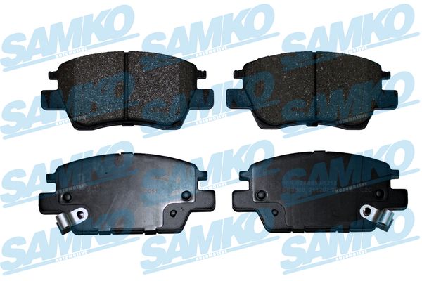 Brake Pad Set, disc brake - 5SP2051 SAMKO