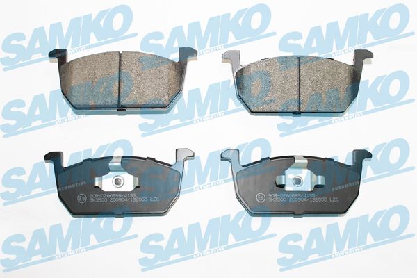 Kit pastiglie freno, Freno a disco - 5SP2055 SAMKO