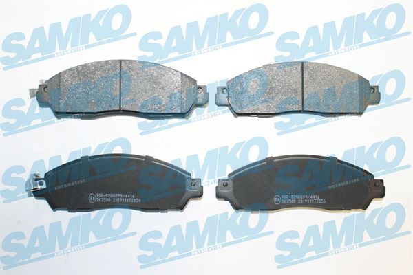 Brake Pad Set, disc brake - 5SP2056 SAMKO