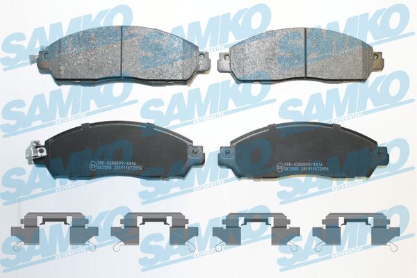 Brake Pad Set, disc brake - 5SP2056K SAMKO