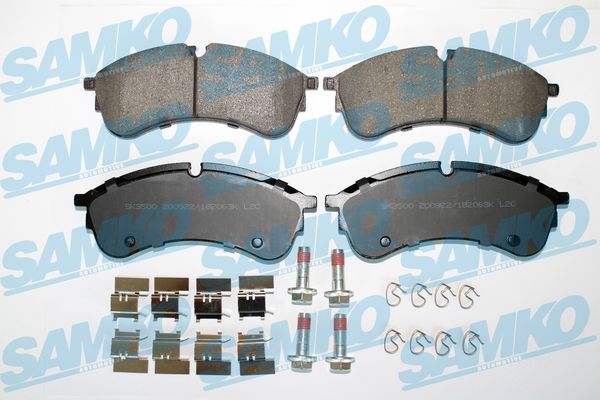 Brake Pad Set, disc brake - 5SP2063K SAMKO