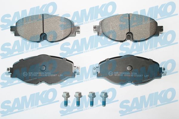 Kit pastiglie freno, Freno a disco - 5SP2067 SAMKO