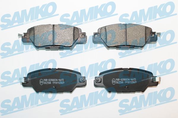 Brake Pad Set, disc brake - 5SP2069 SAMKO