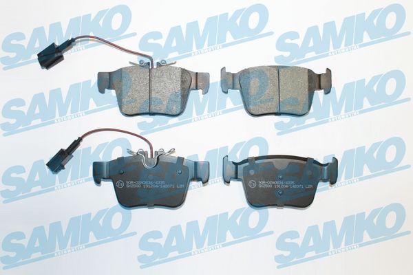 Brake Pad Set, disc brake - 5SP2071 SAMKO