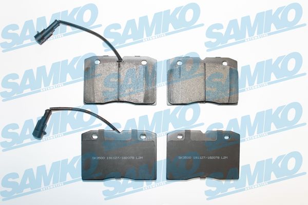 Brake Pad Set, disc brake - 5SP2078 SAMKO