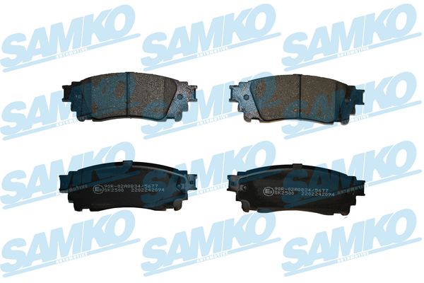 Brake Pad Set, disc brake - 5SP2094 SAMKO