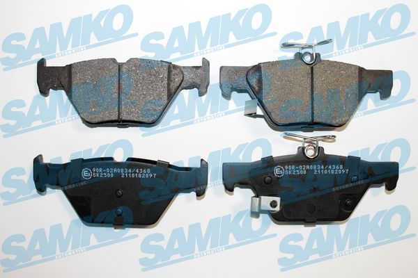 Kit pastiglie freno, Freno a disco - 5SP2097 SAMKO