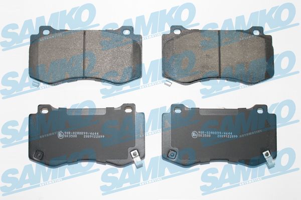 stabdžių trinkelių rinkinys, diskinis stabdys - 5SP2099 SAMKO