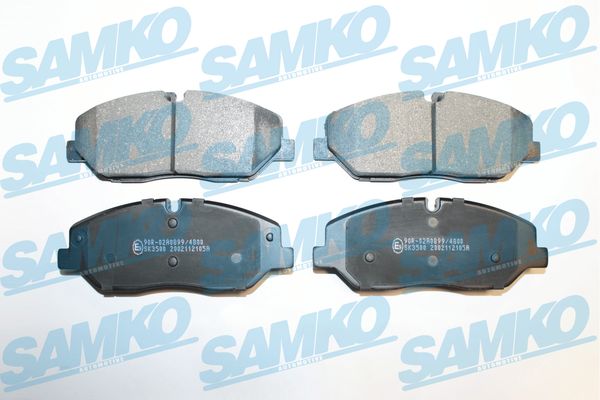 Brake Pad Set, disc brake - 5SP2105 SAMKO