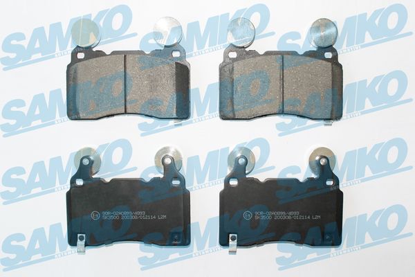 Brake Pad Set, disc brake - 5SP2114 SAMKO