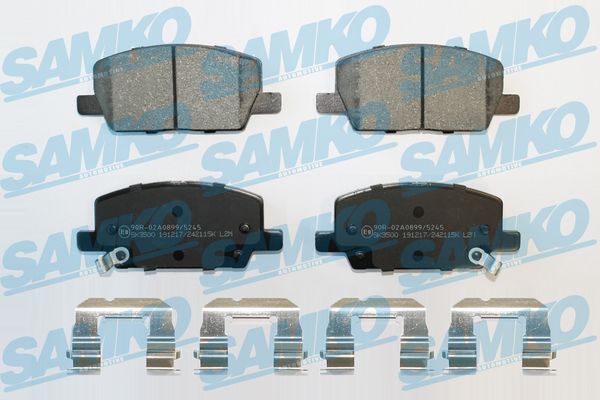 Brake Pad Set, disc brake - 5SP2115K SAMKO