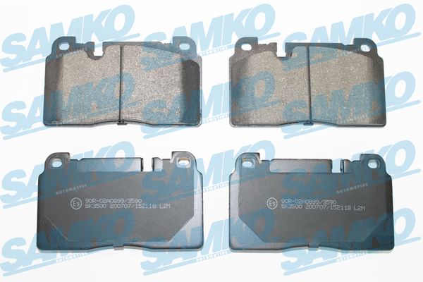 Brake Pad Set, disc brake - 5SP2118 SAMKO