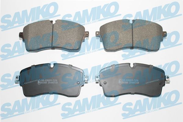 Комплект тормозных колодок, дисковый тормоз - 5SP2128 SAMKO