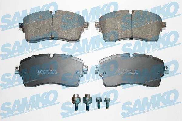 Комплект тормозных колодок, дисковый тормоз - 5SP2128K SAMKO