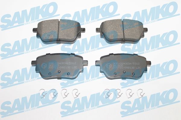 Brake Pad Set, disc brake - 5SP2132 SAMKO