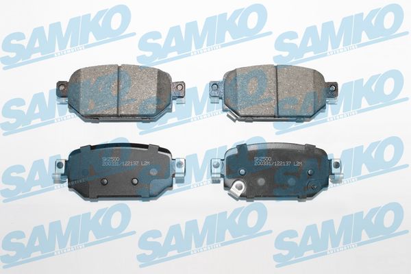 Brake Pad Set, disc brake - 5SP2137 SAMKO